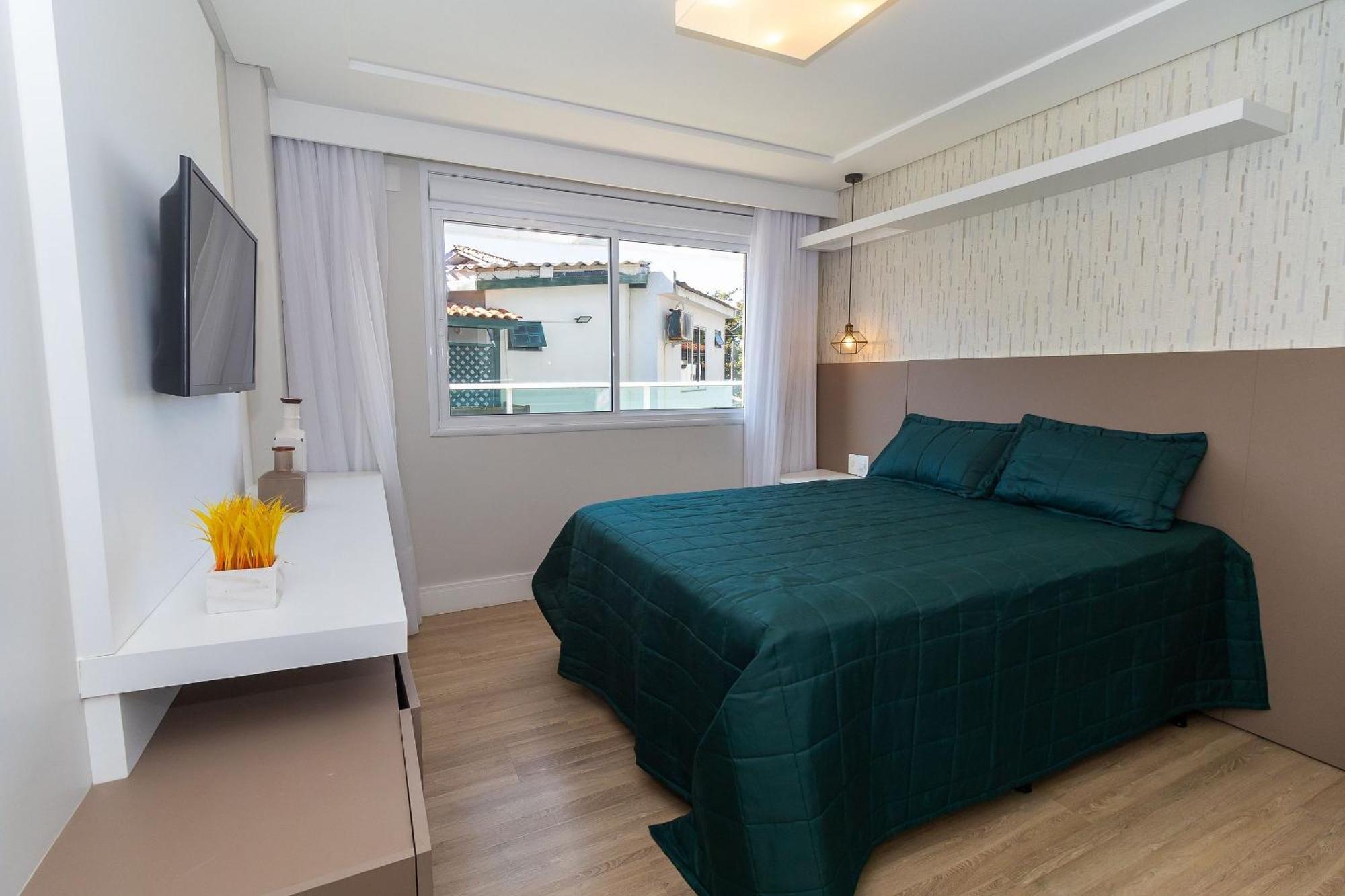 Varandas Do Atlantico 101A - Excelente Apartamento Em Condominio De Luxo A Beira Mar - Piscina Climatizada - Academia - Bombinhas Bagian luar foto