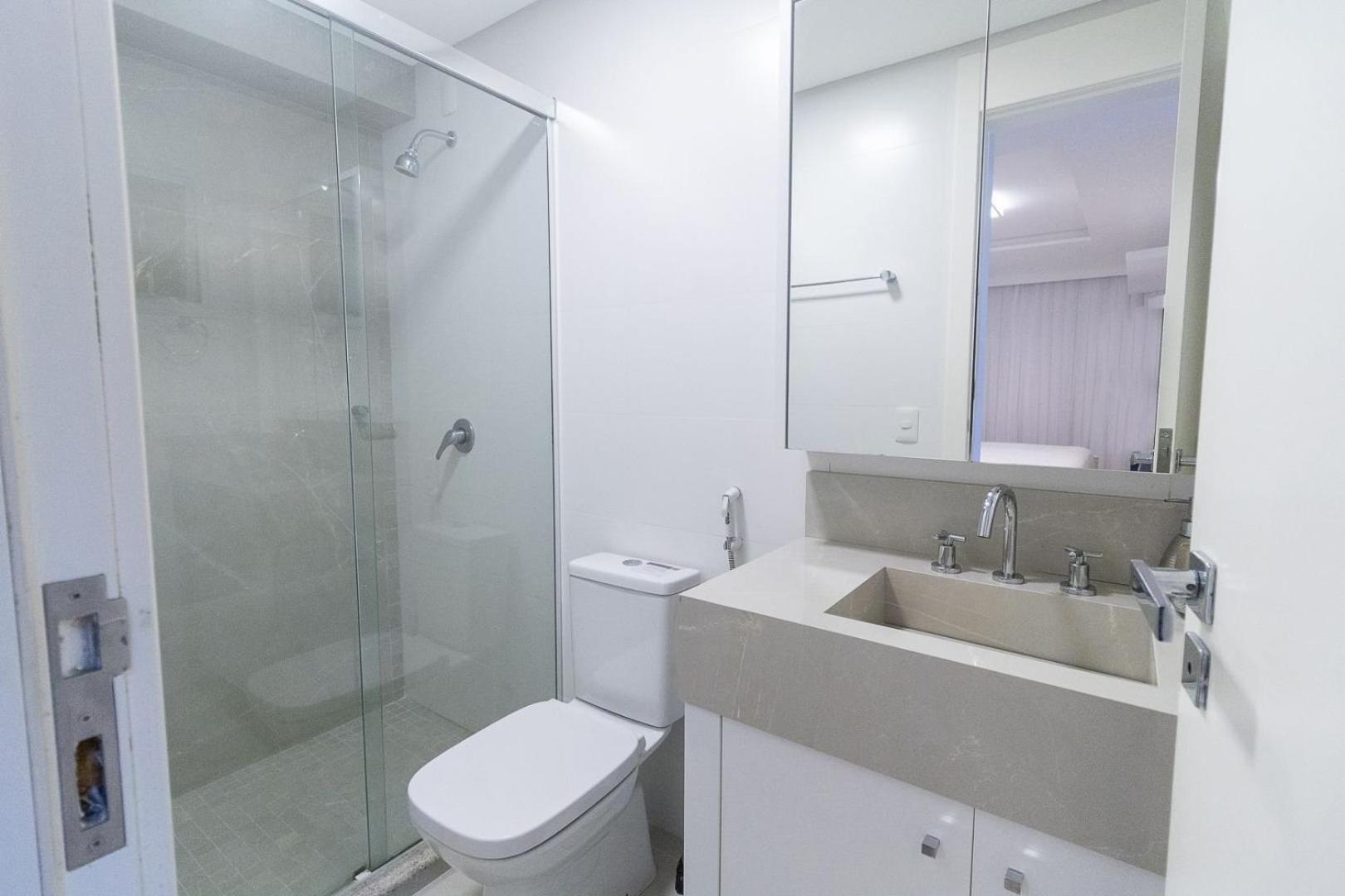 Varandas Do Atlantico 101A - Excelente Apartamento Em Condominio De Luxo A Beira Mar - Piscina Climatizada - Academia - Bombinhas Bagian luar foto