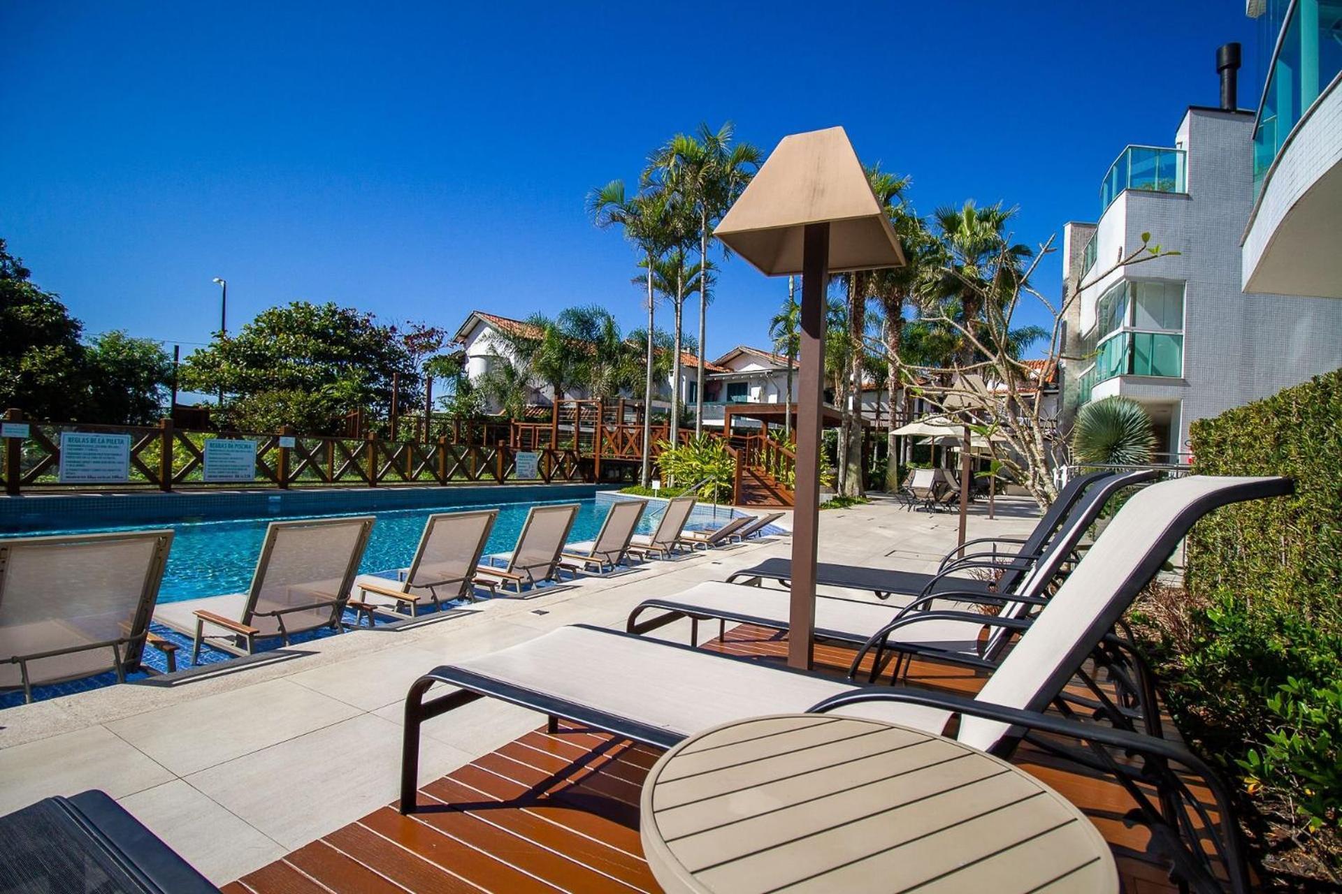 Varandas Do Atlantico 101A - Excelente Apartamento Em Condominio De Luxo A Beira Mar - Piscina Climatizada - Academia - Bombinhas Bagian luar foto